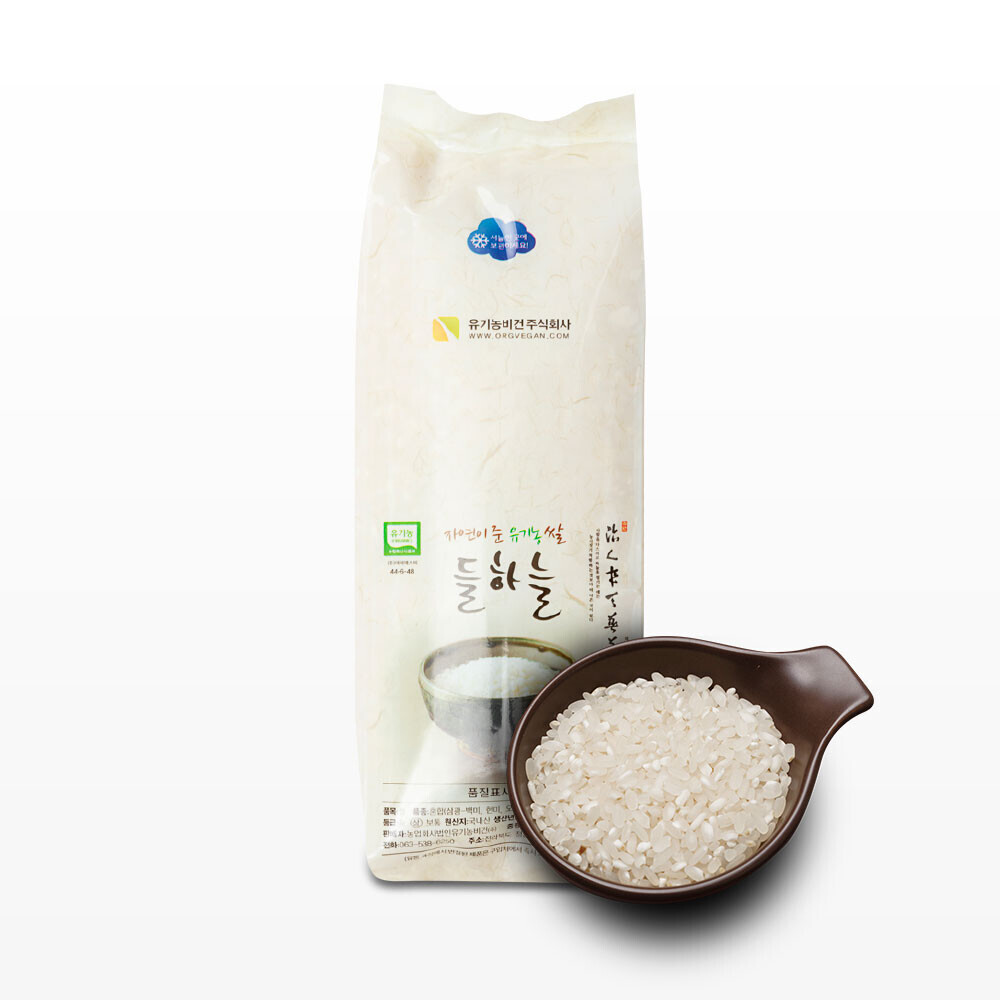 백미 / 10kg / 들하늘 유기농쌀 (주주회원)