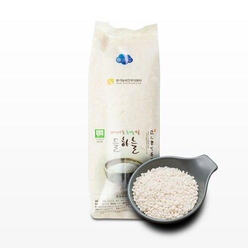 찰백미 / 1kg / 들하늘 유기농쌀